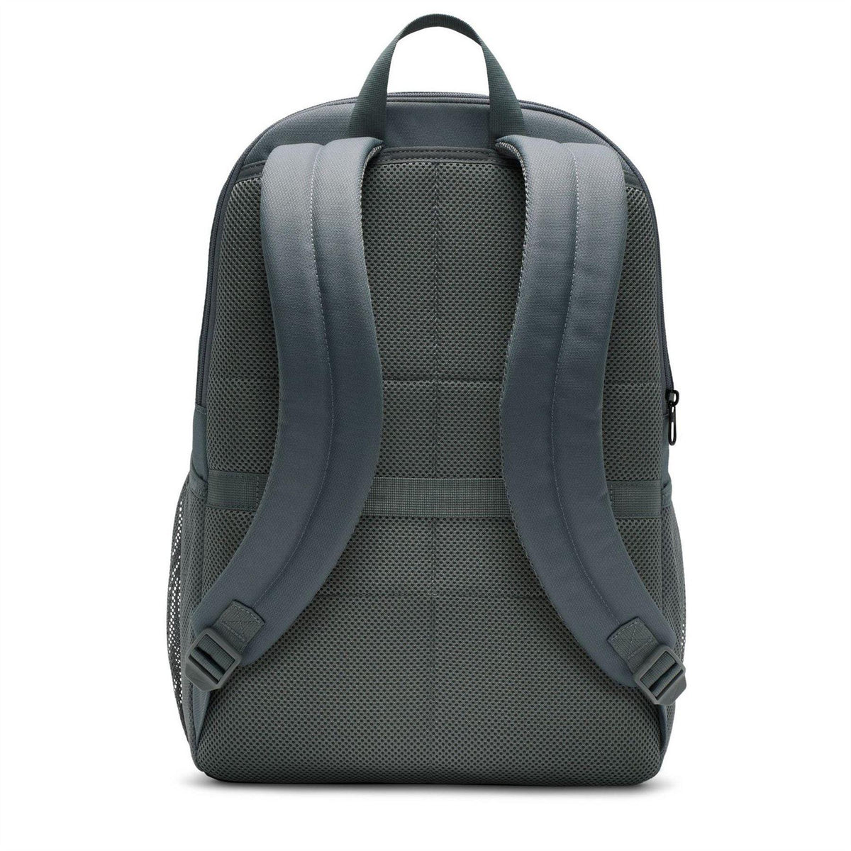 Grey - Back - Nike Unisex Adult Brasilia Logo Backpack