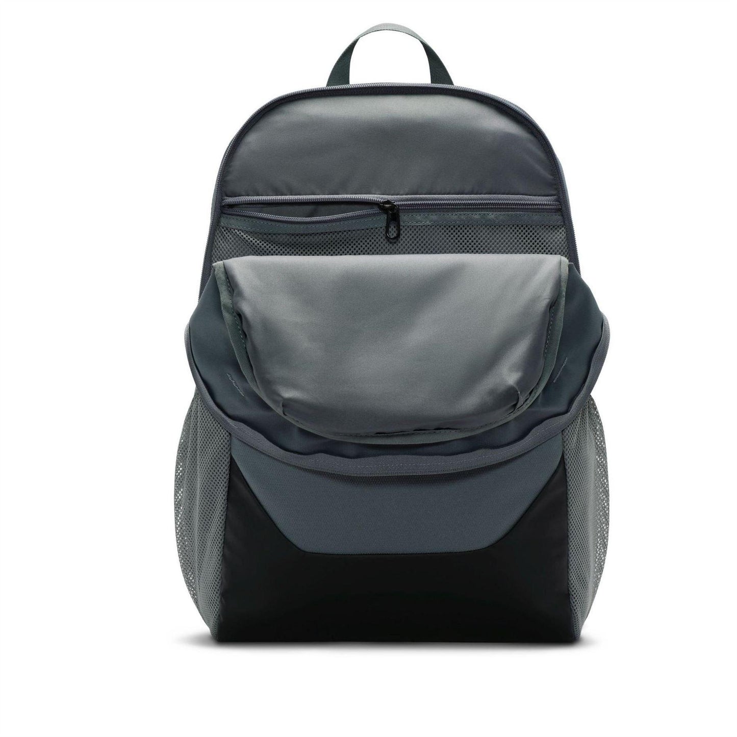 Grey - Lifestyle - Nike Unisex Adult Brasilia Logo Backpack