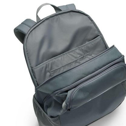 Grey - Pack Shot - Nike Unisex Adult Brasilia Logo Backpack