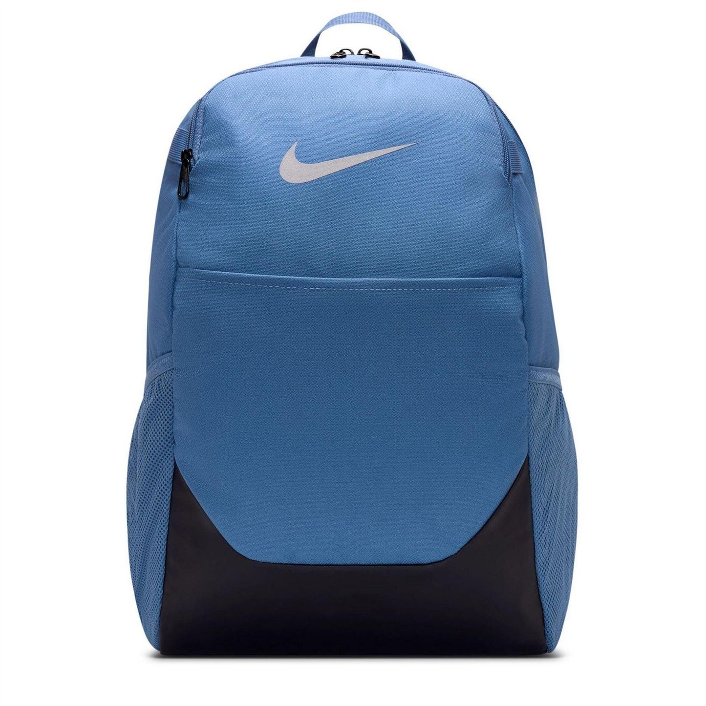 Indigo-Storm - Front - Nike Unisex Adult Brasilia Logo Backpack