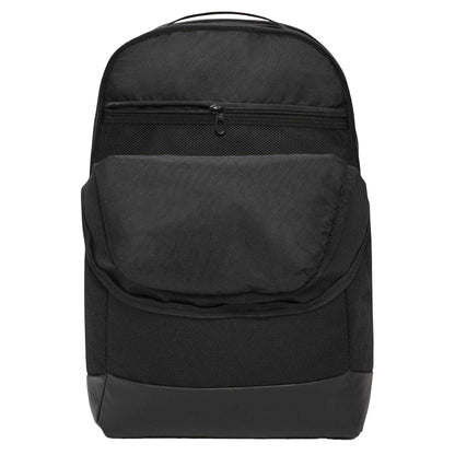Black-White - Lifestyle - Nike Unisex Adult Brasilia Logo Backpack