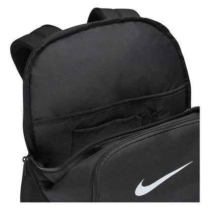 Black-White - Pack Shot - Nike Unisex Adult Brasilia Logo Backpack