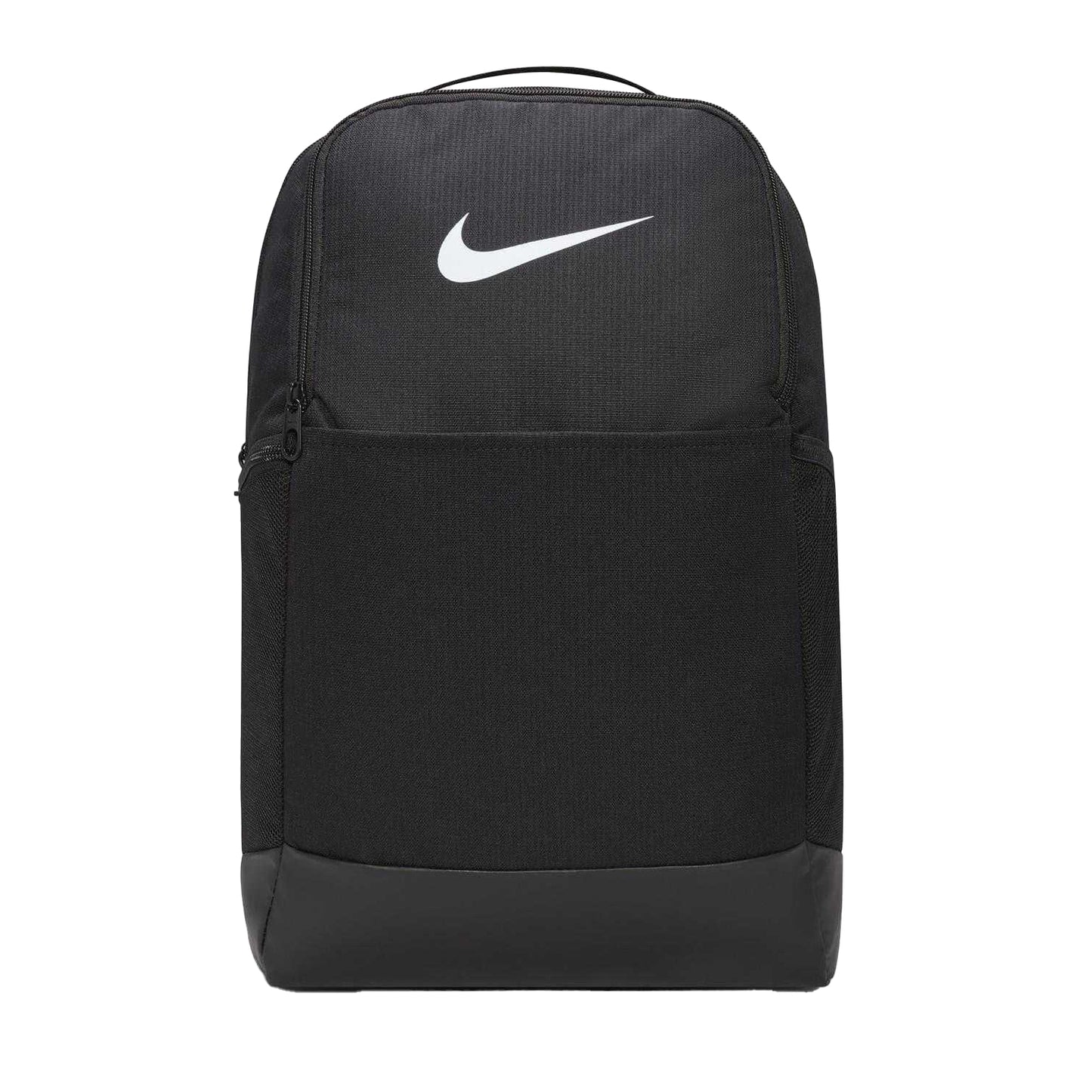 Black-White - Front - Nike Unisex Adult Brasilia Logo Backpack