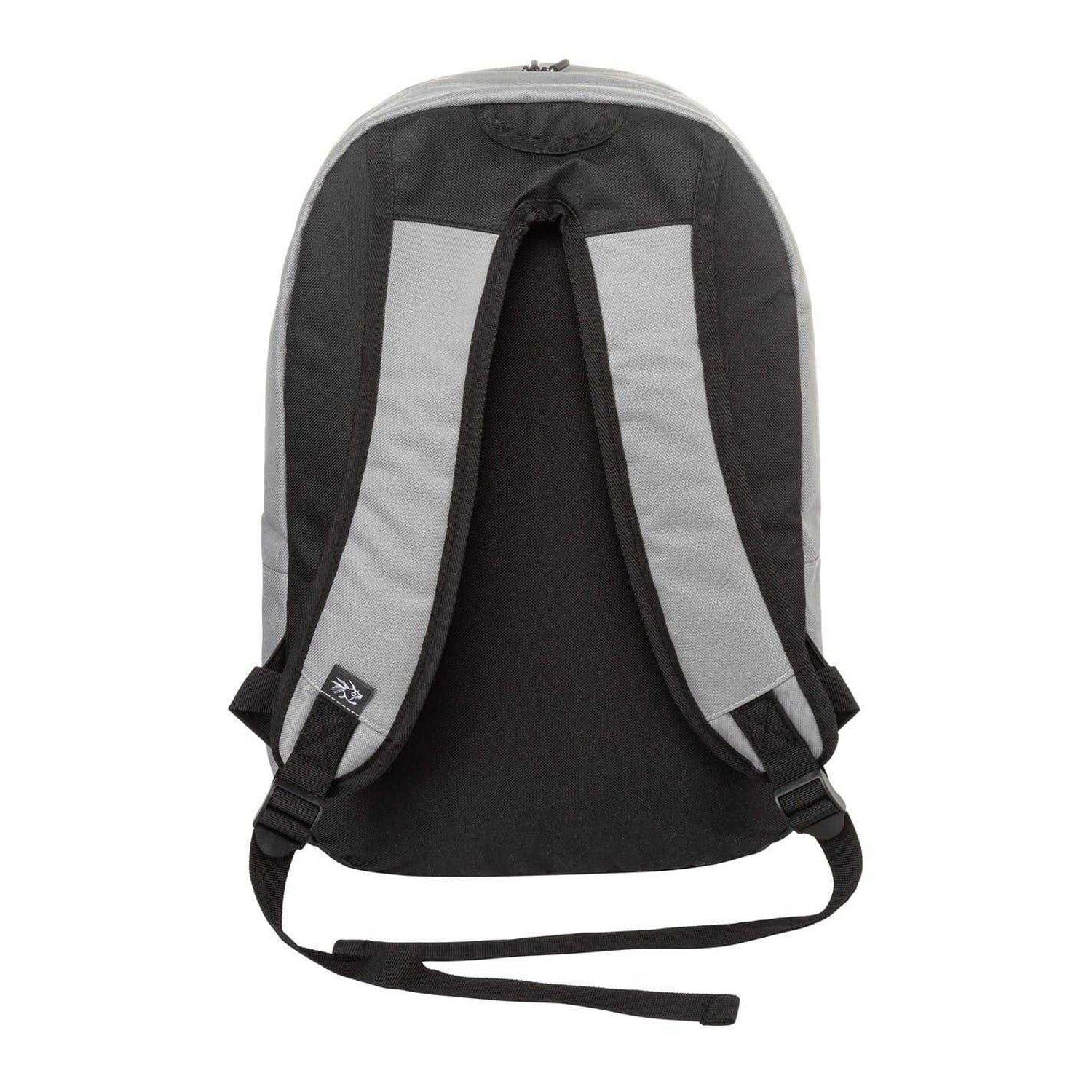 Grey Marl - Back - Hot Tuna Two Tone Polyester Backpack
