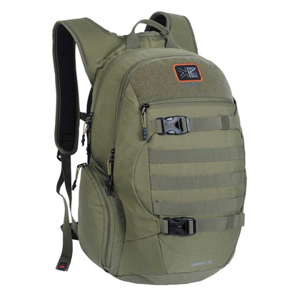 Khaki Green - Side - Karrimor Waterproof Travel Laptop Backpack