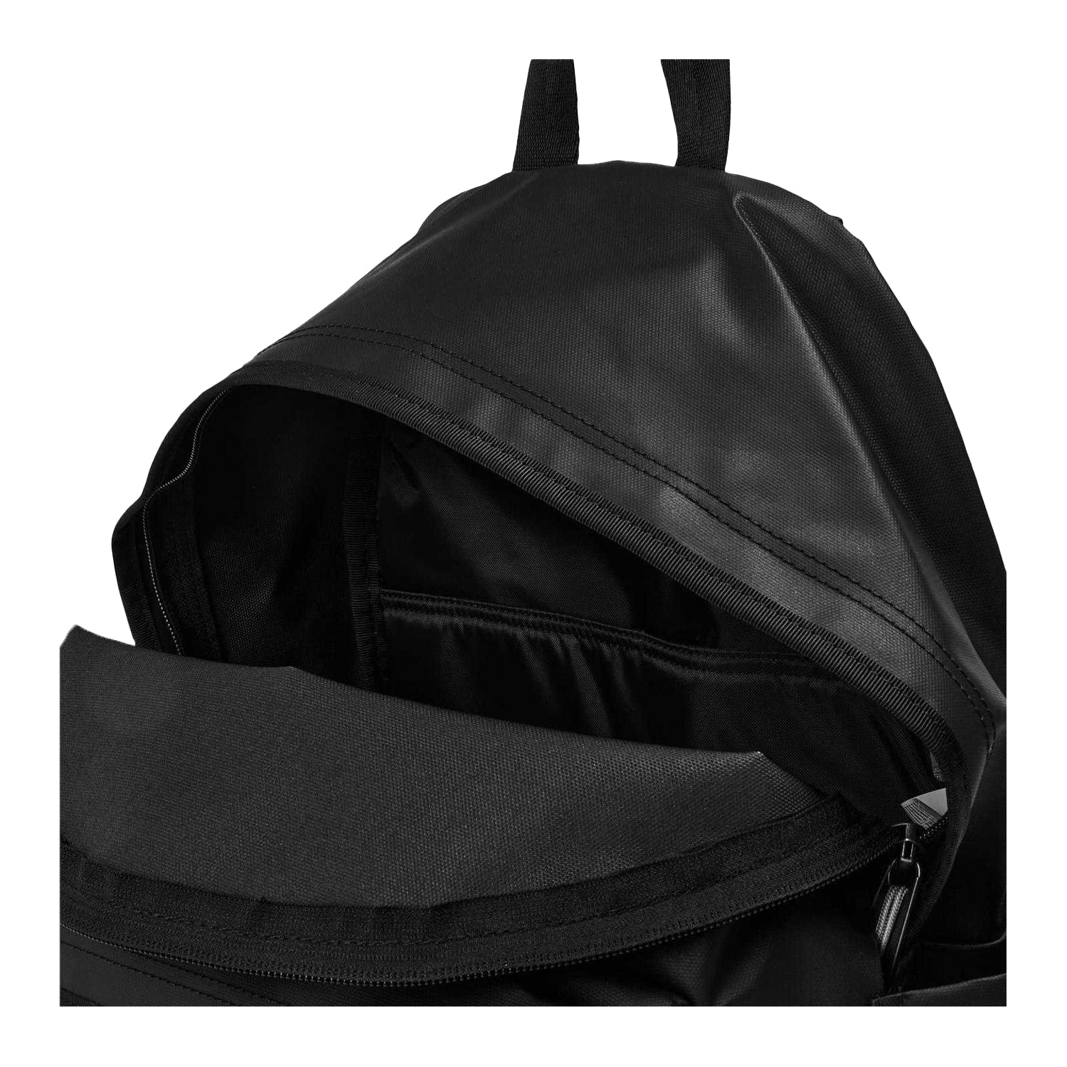 Black - Side - Eastpak Logo Backpack
