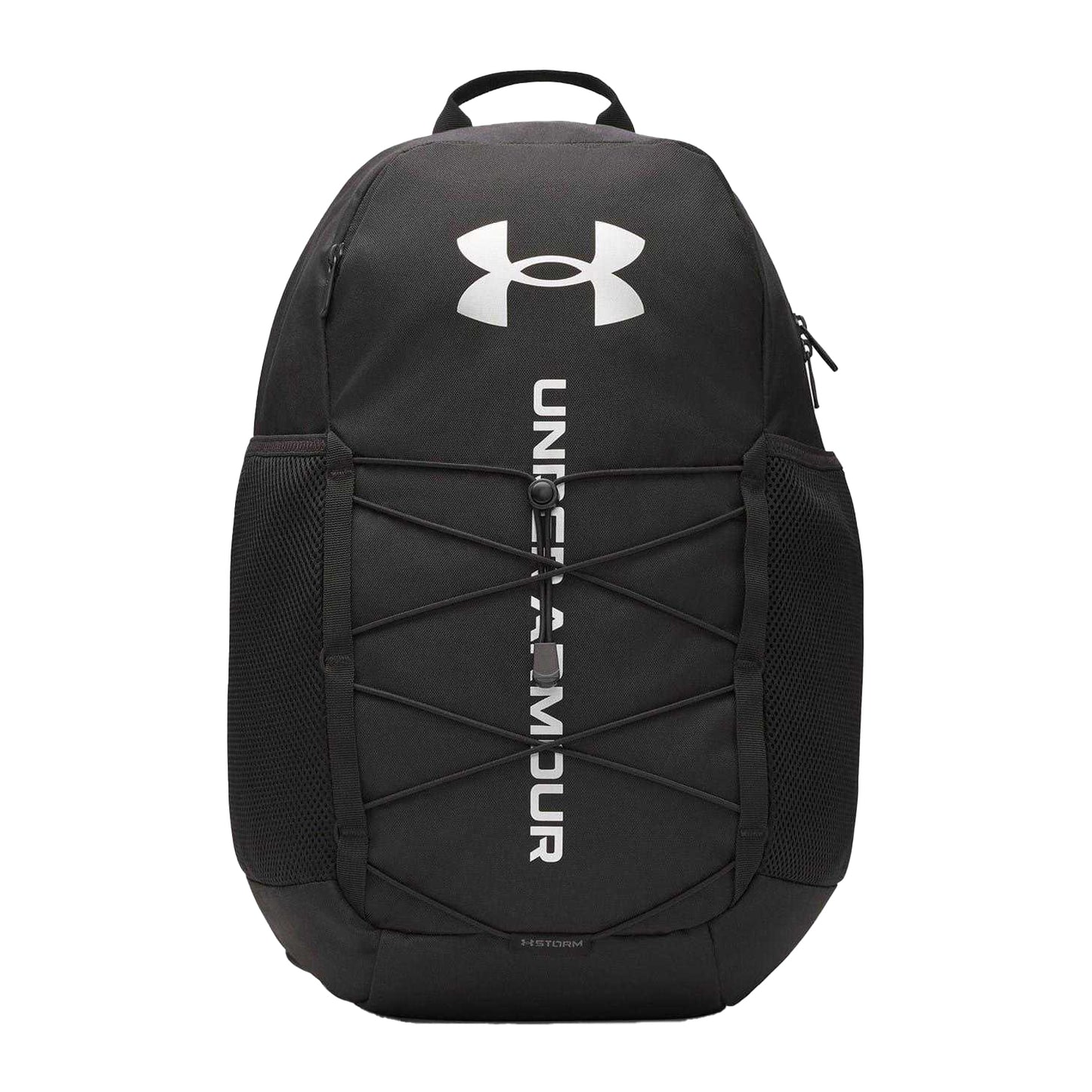 Black - Front - Under Armour Hustle 6.0 Sport 26L Backpack