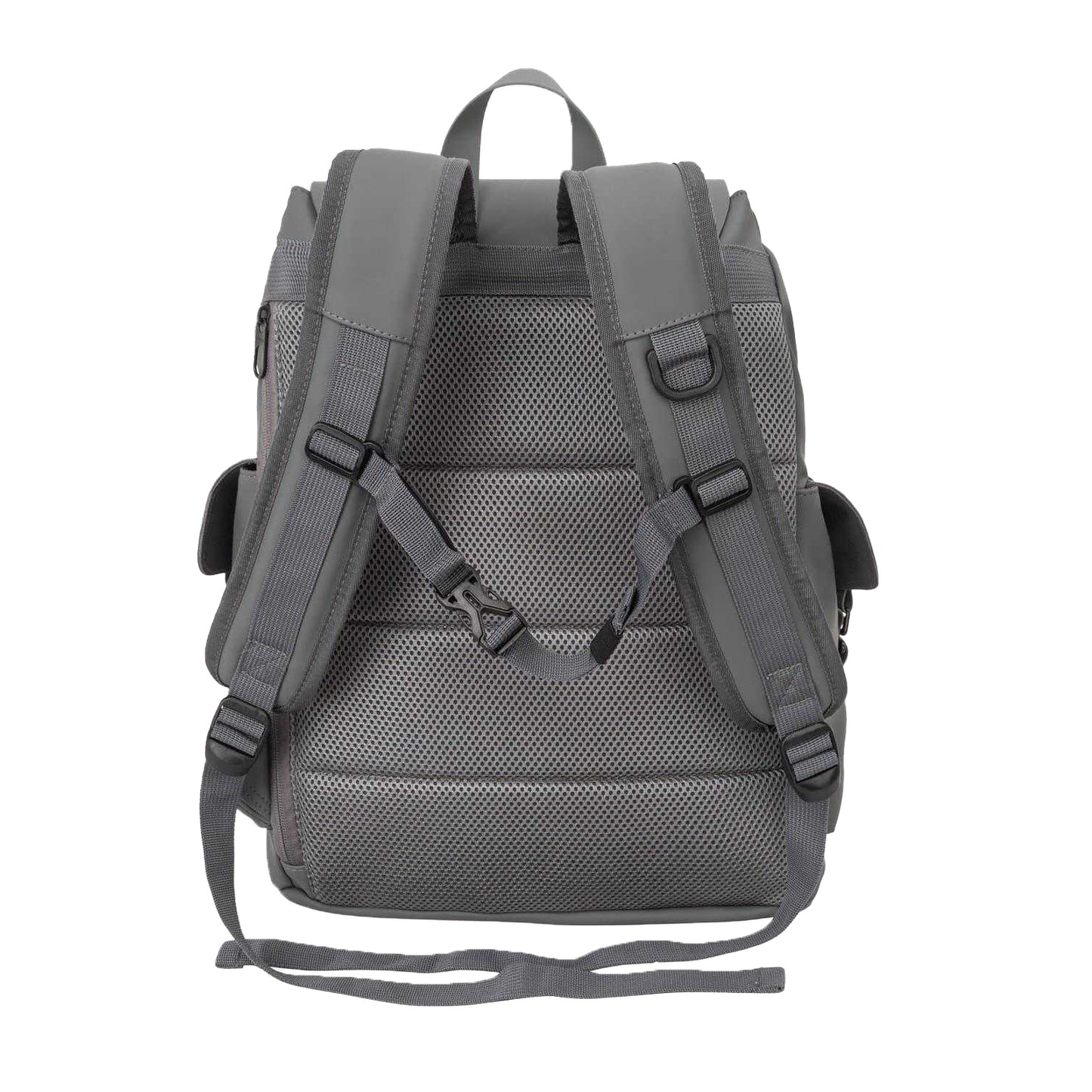 Dark Grey - Back - Firetrap Matte Backpack