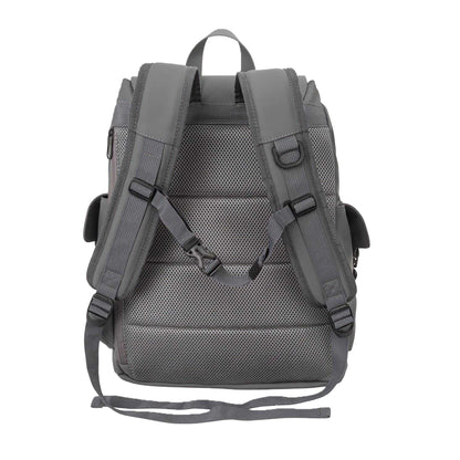 Dark Grey - Back - Firetrap Matte Backpack