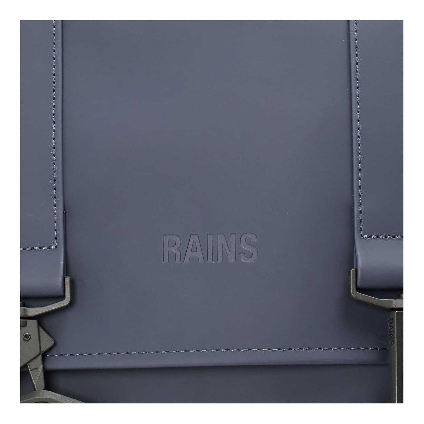 Navy - Back - Rains Msn Embossed Everyday Backpack