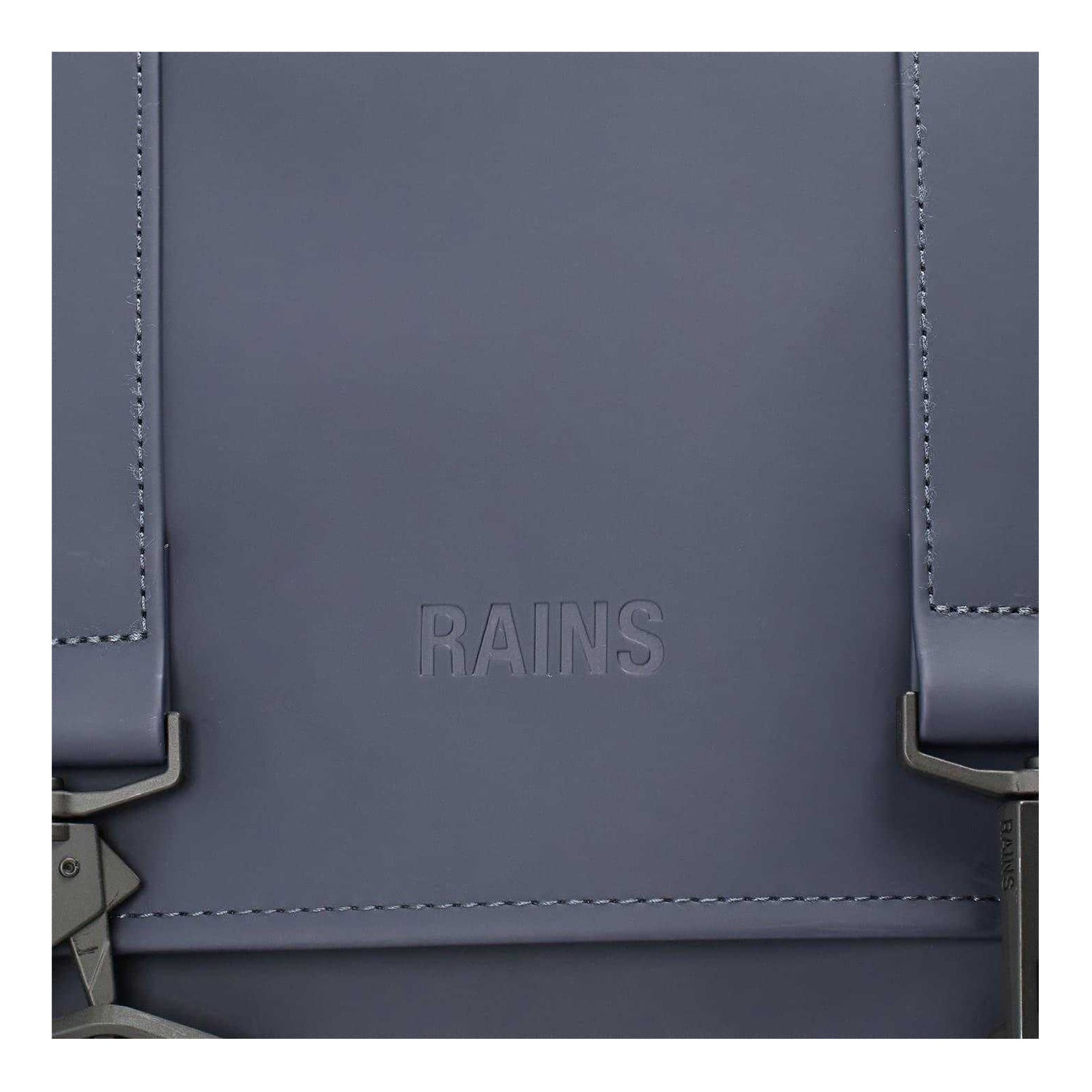 Navy - Back - Rains Msn Embossed Everyday Backpack