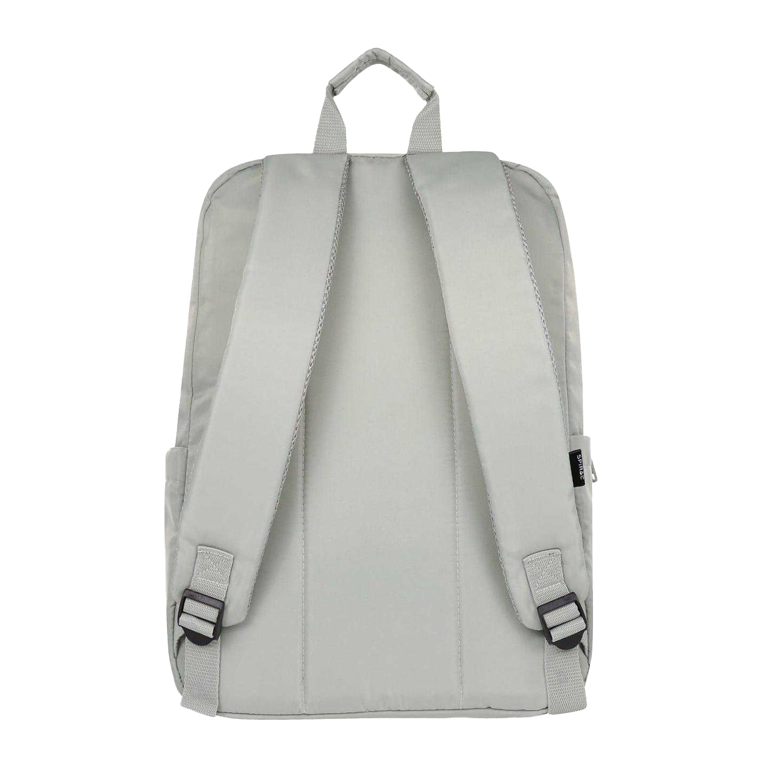 Mint - Back - Spiral Monti Logo School Backpack