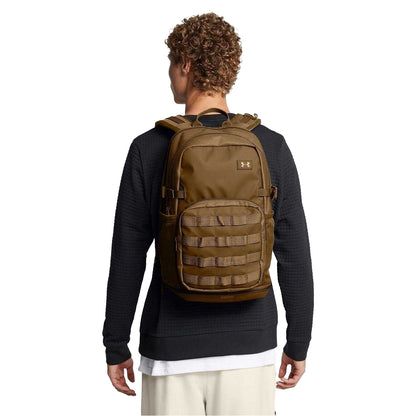 Brown - Side - Under Armour Triumph Laptop Backpack
