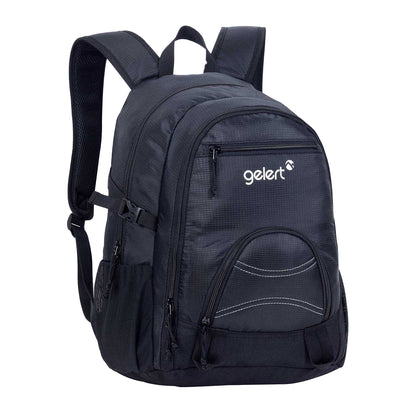 Black - Front - Gelert Logo Polyester Backpack
