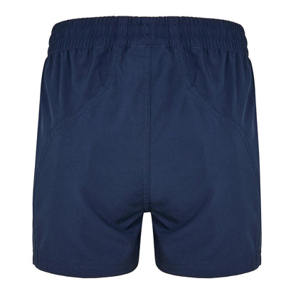 Navy - Back - Mizuno Boys Running Shorts