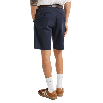 Marine - Back - Gant Mens Regular Chino Shorts