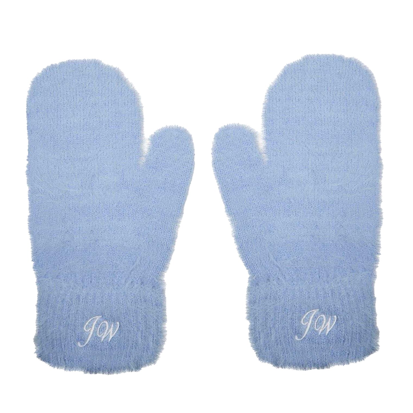 Brunnera Blue - Side - Jack Wills Lettering Beanie & Gloves Set