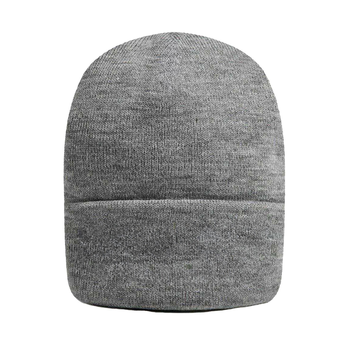 Grey Marl - Back - Nicce Unisex Adult Mercury Embossed Knitted Beanie