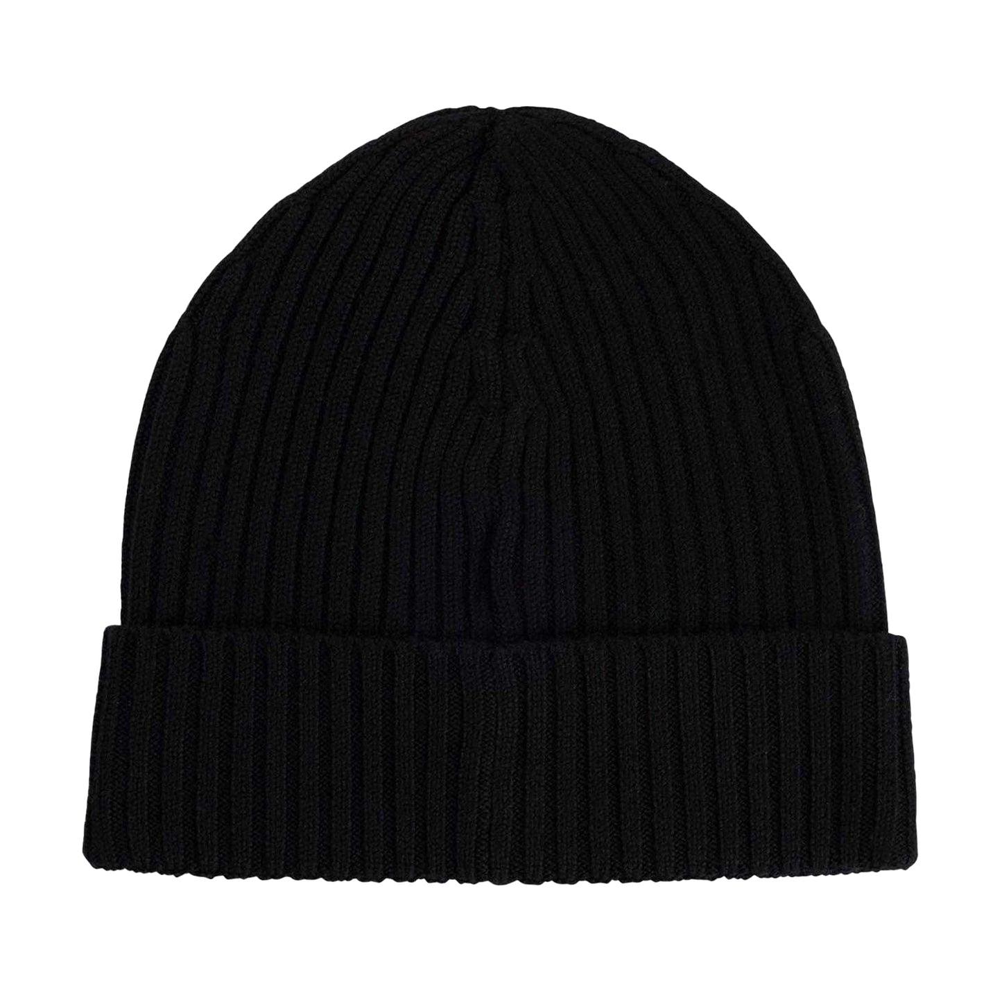 Black - Back - Boss Unisex Adult Lara Logo Beanie
