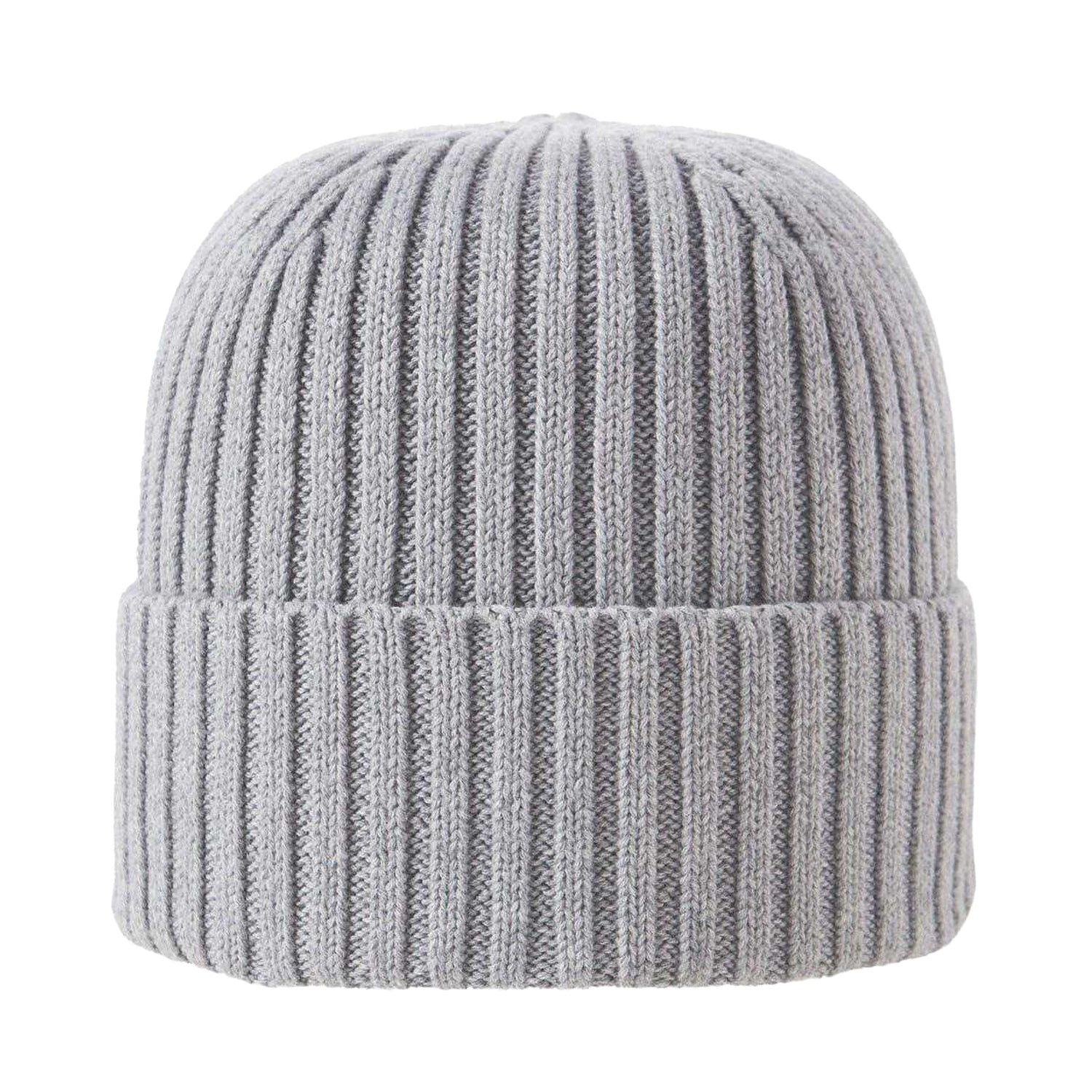 Light Grey Melange - Front - Jack And Jones Unisex Adult Beanie