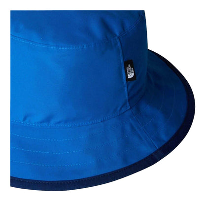 Blue - Side - The North Face Childrens-Kids Class V Rev Reversible Outdoor Bucket Hat