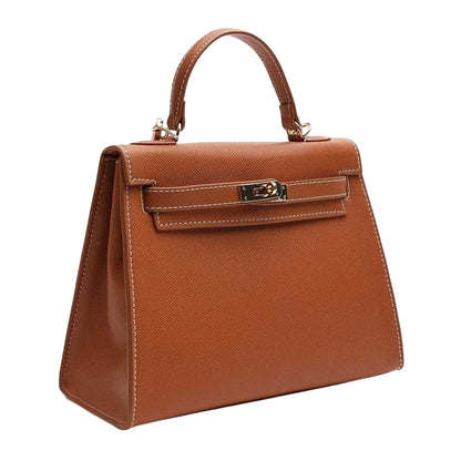 Brown - Front - Where´s That From Mini Satchel