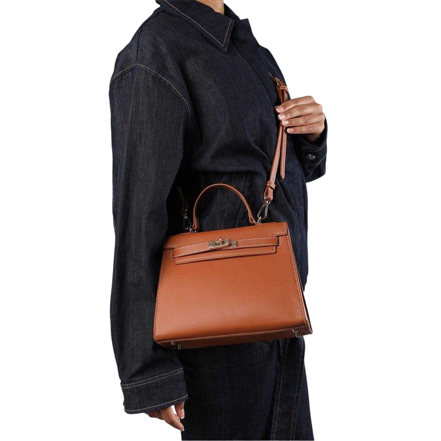 Brown - Back - Where´s That From Mini Satchel