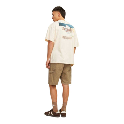 Tigers Eye - Back - Jack And Jones Mens Cargo Shorts