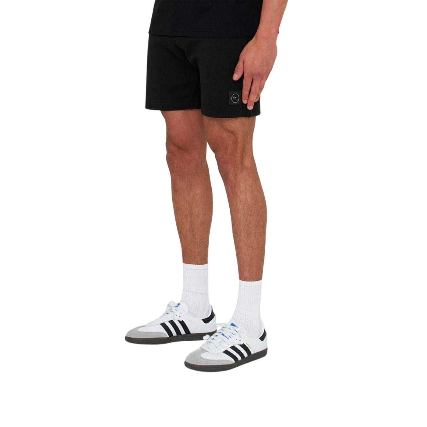 Black - Lifestyle - Marshall Artist Mens Siren Drawstring Waist Chino Shorts