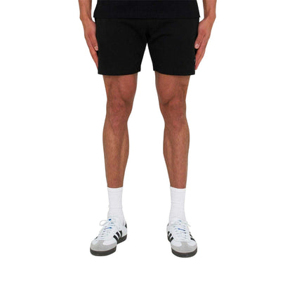 Black - Front - Marshall Artist Mens Siren Drawstring Waist Chino Shorts