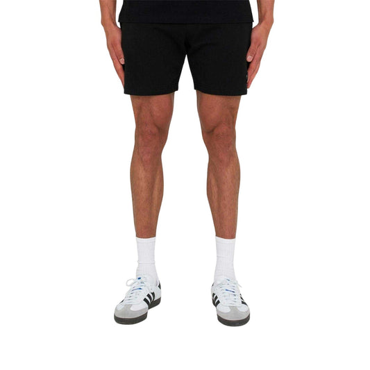 Black - Front - Marshall Artist Mens Siren Drawstring Waist Chino Shorts