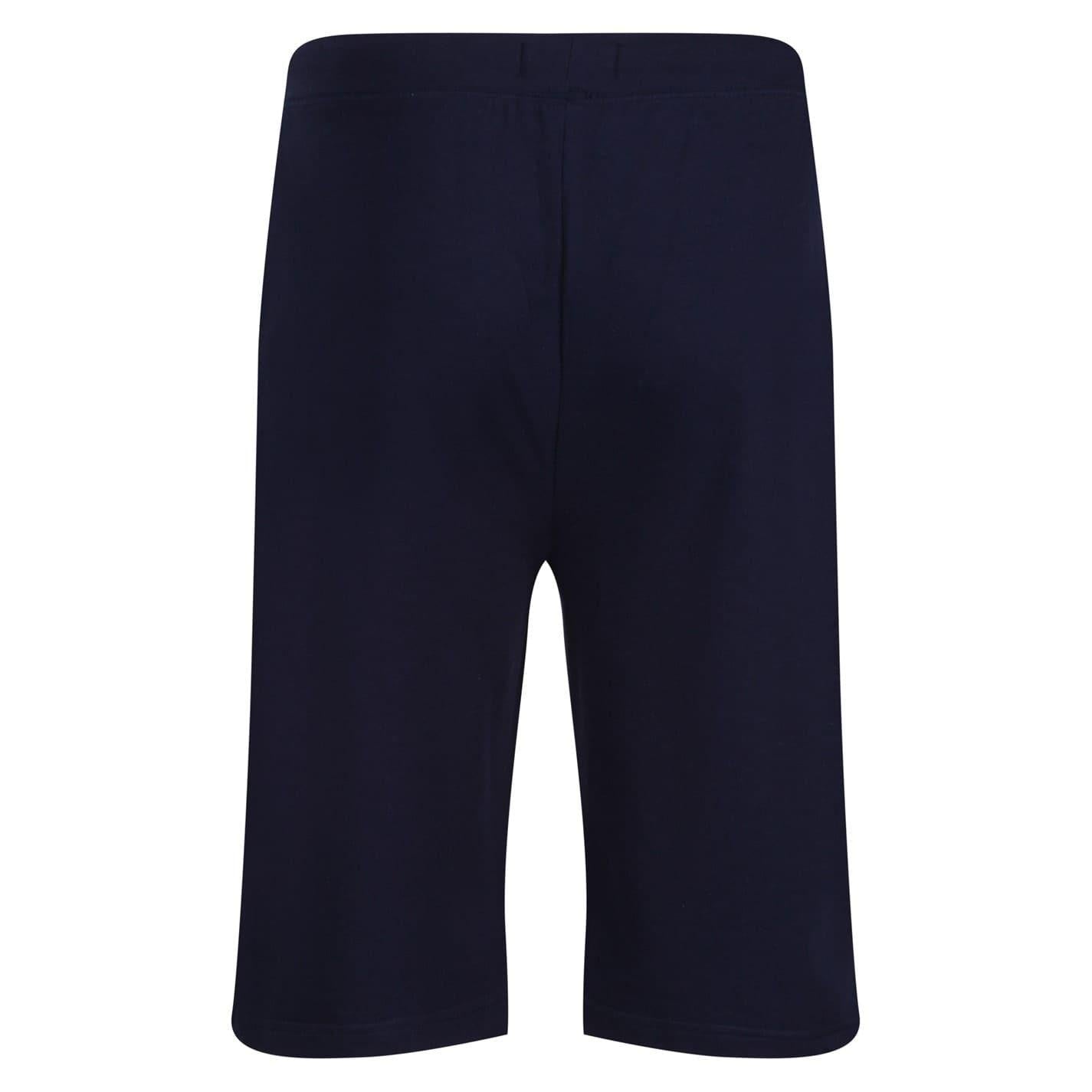 Navy - Back - Ben Sherman Mens Logo Relaxed Fit Sweat Shorts