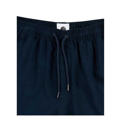 Navy - Back - Pretty Green Mens Striped Sweat Shorts