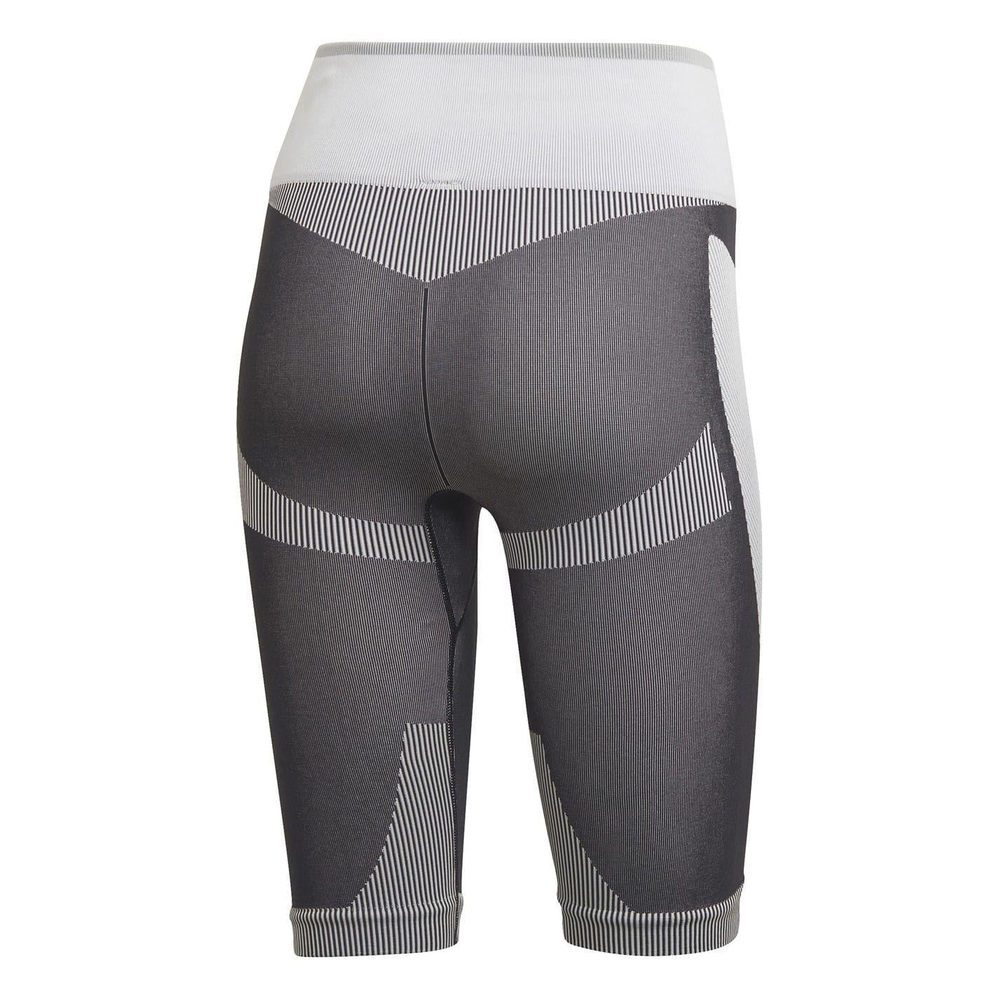 Black - Back - Adidas Womens-Ladies Stella McCartney Cycling Shorts