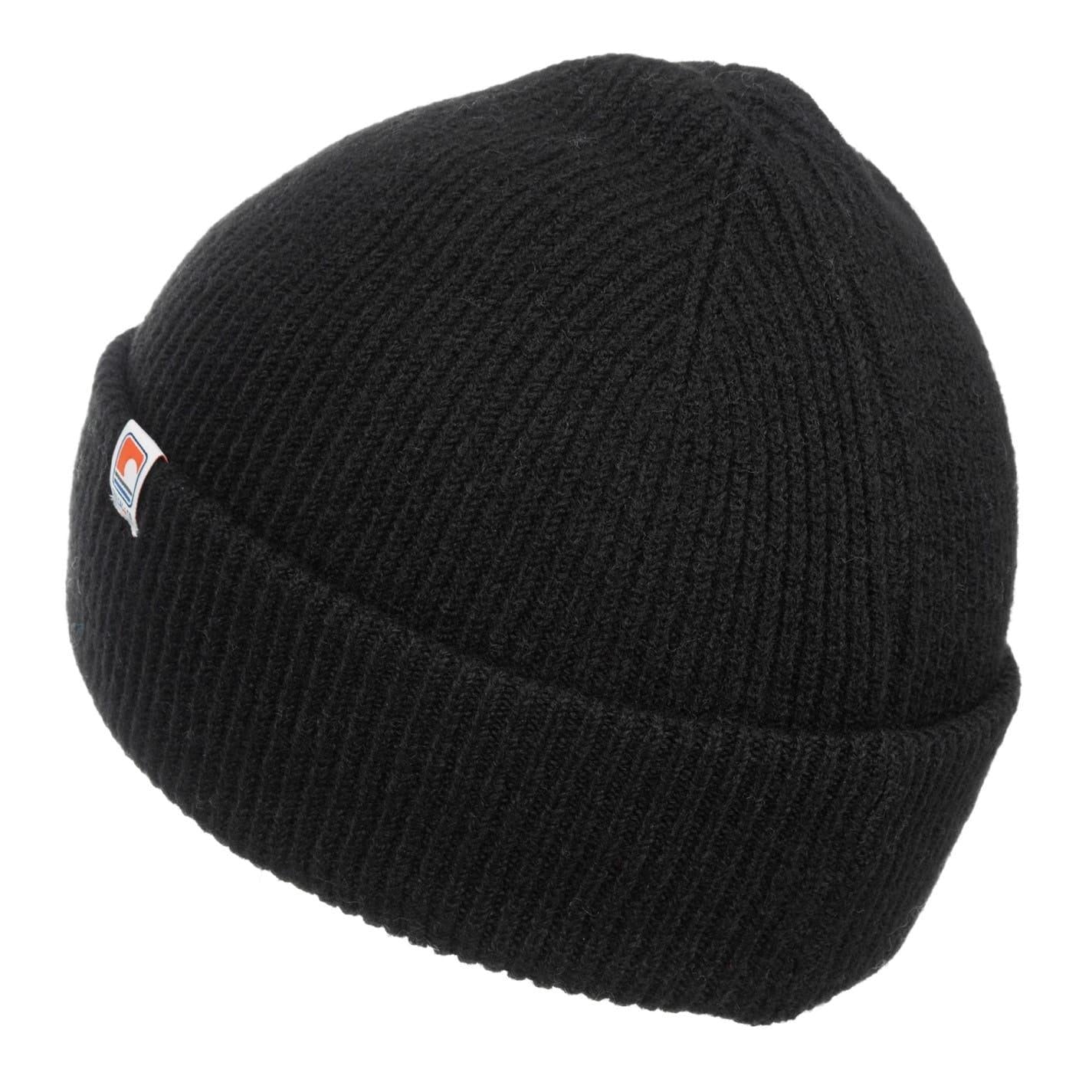 Black - Lifestyle - SoulCal Unisex Adult Ribbed Polyester Beanie