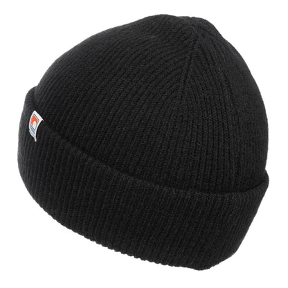 Black - Lifestyle - SoulCal Unisex Adult Ribbed Polyester Beanie