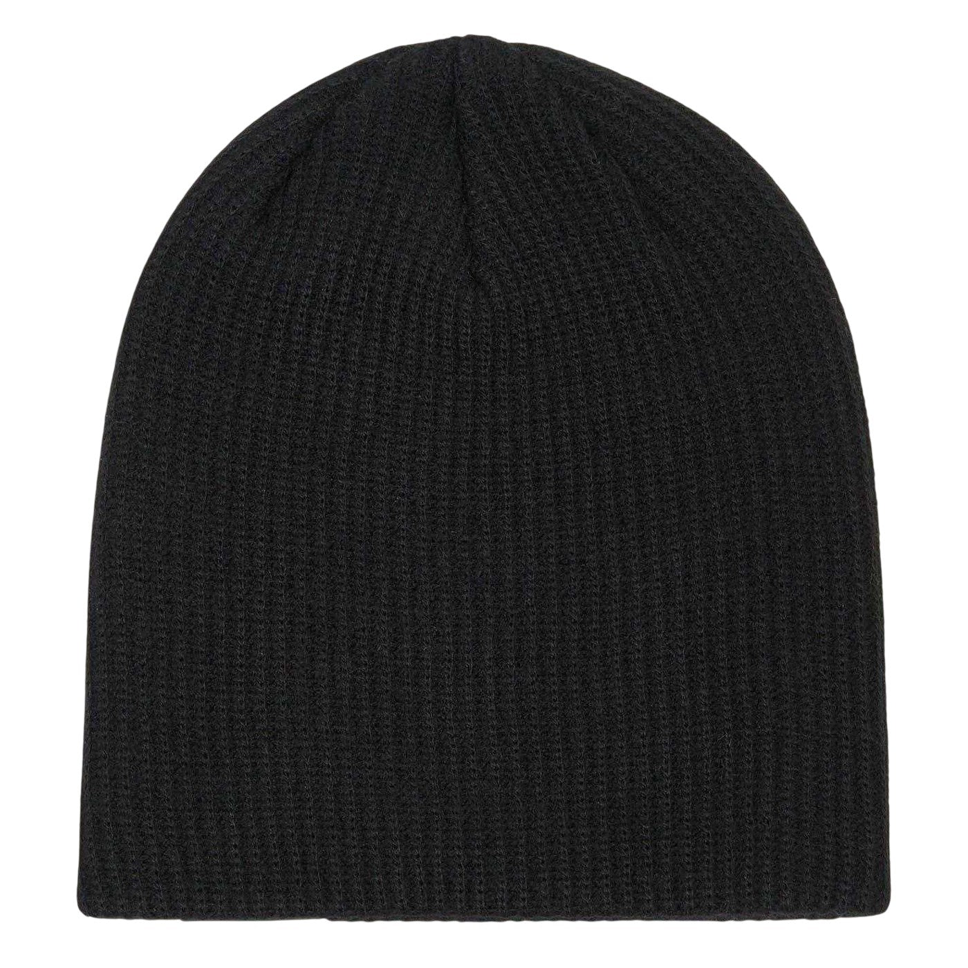 Black - Back - Oakley Mens Backbone Ribbed Beanie