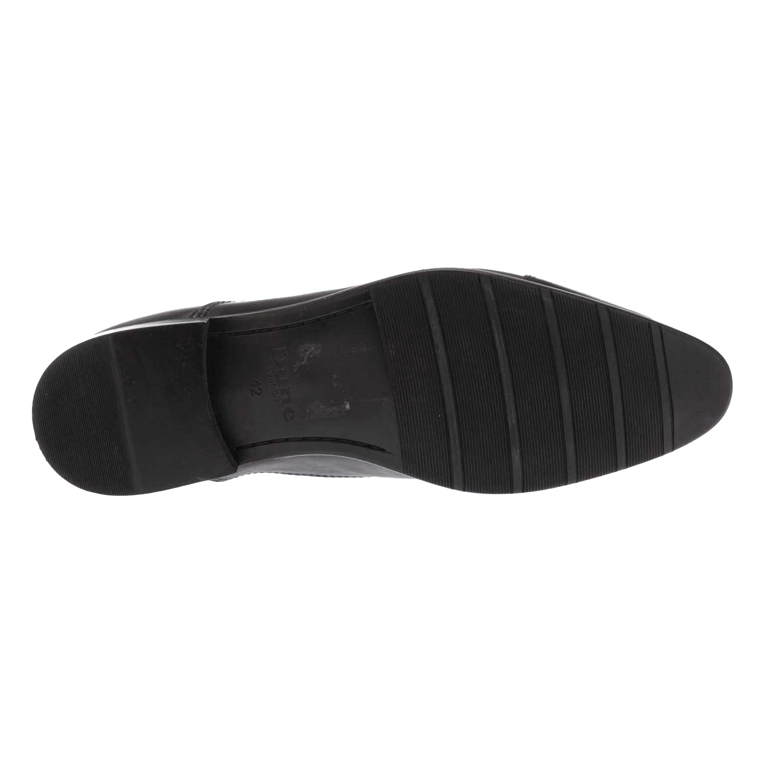 Black - Pack Shot - Dune London Mens Stormy Leather Derby Shoes