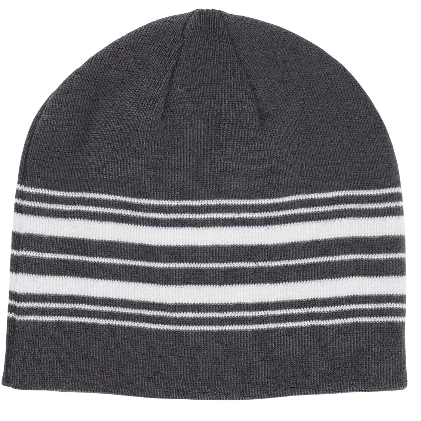 Dark Grey - Front - Callaway Unisex Adult Logo Knitted Beanie