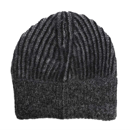 Black - Back - Diesel K-Edro Mohair Hat