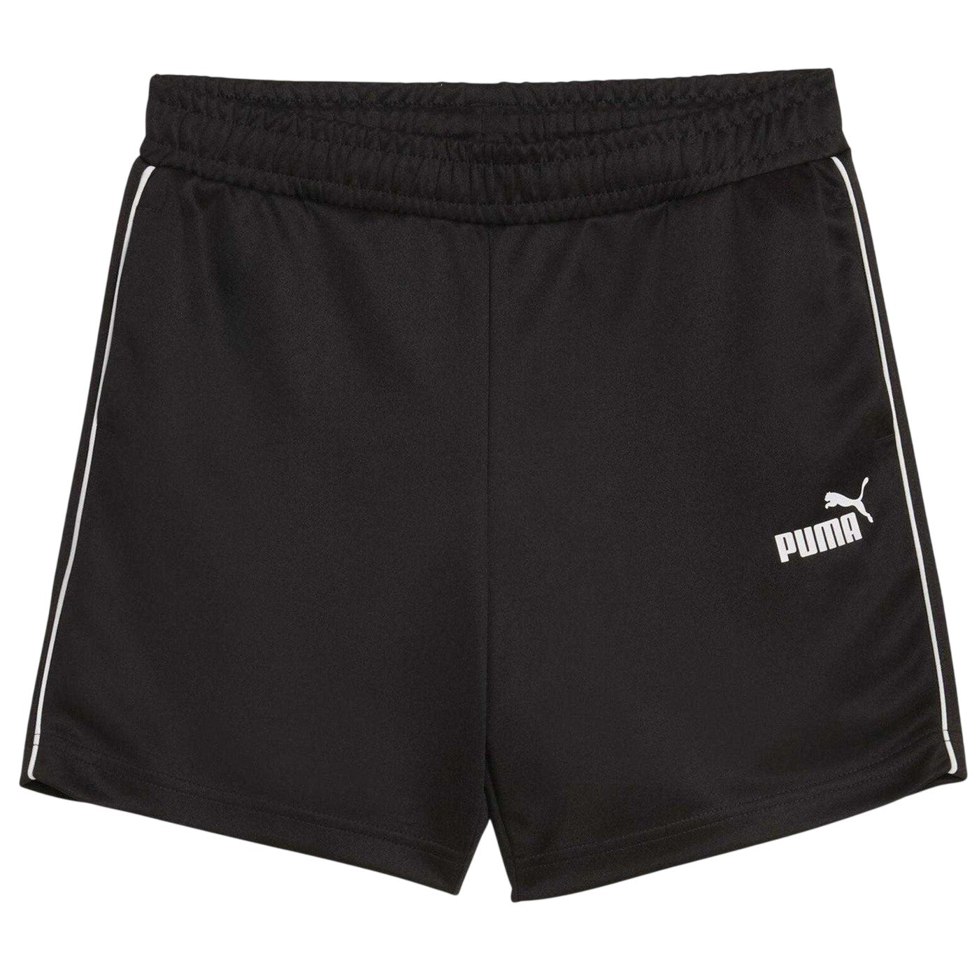 Puma Black - Front - Puma Childrens-Kids Track Shorts