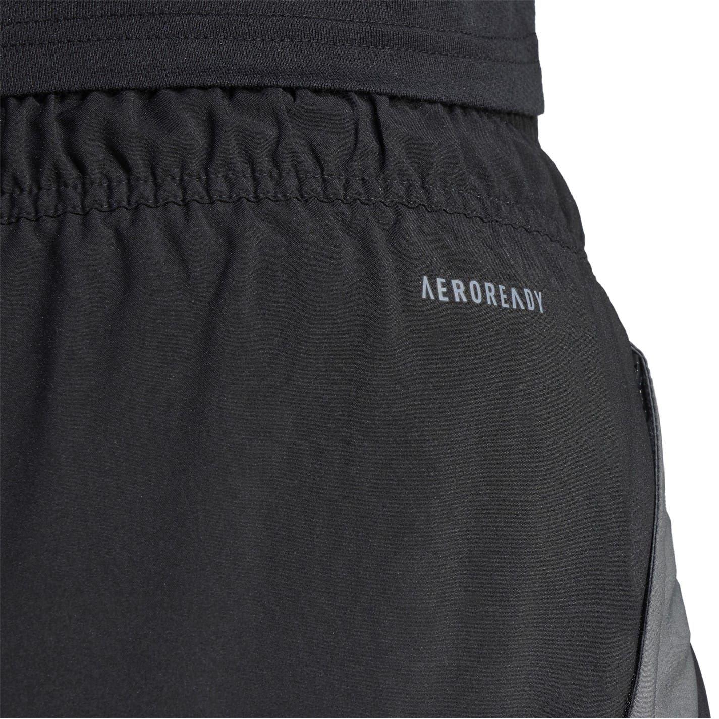 Black-Dark Grey - Lifestyle - Adidas Womens-Ladies Tiro 24 Football Shorts