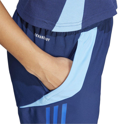 Navy Blue - Lifestyle - Adidas Womens-Ladies Tiro 24 Football Shorts