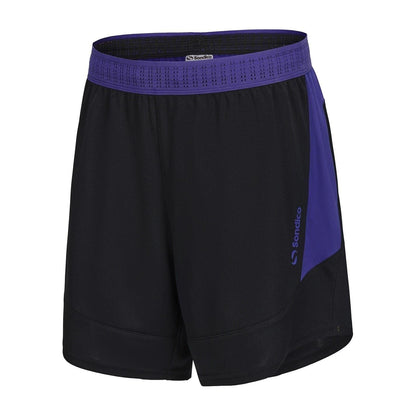 Black - Side - Sondico Womens-Ladies Football Shorts