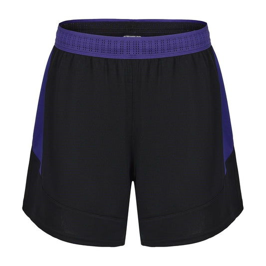 Black - Front - Sondico Womens-Ladies Football Shorts