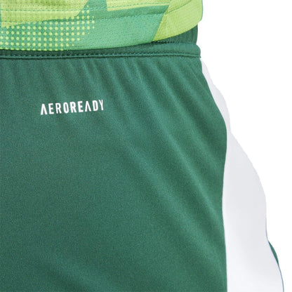 Dark Green-White - Side - Adidas Mens Tiro 24 Shorts