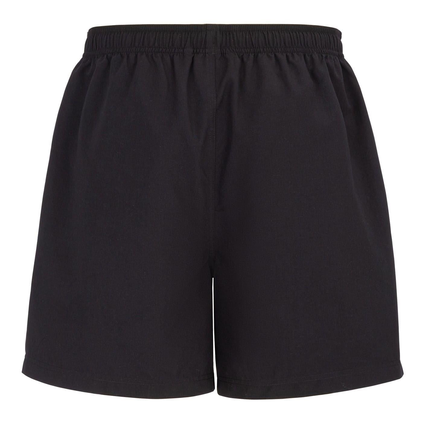 Black - Back - Hot Tuna Mens Relaxed Fit Swim Shorts