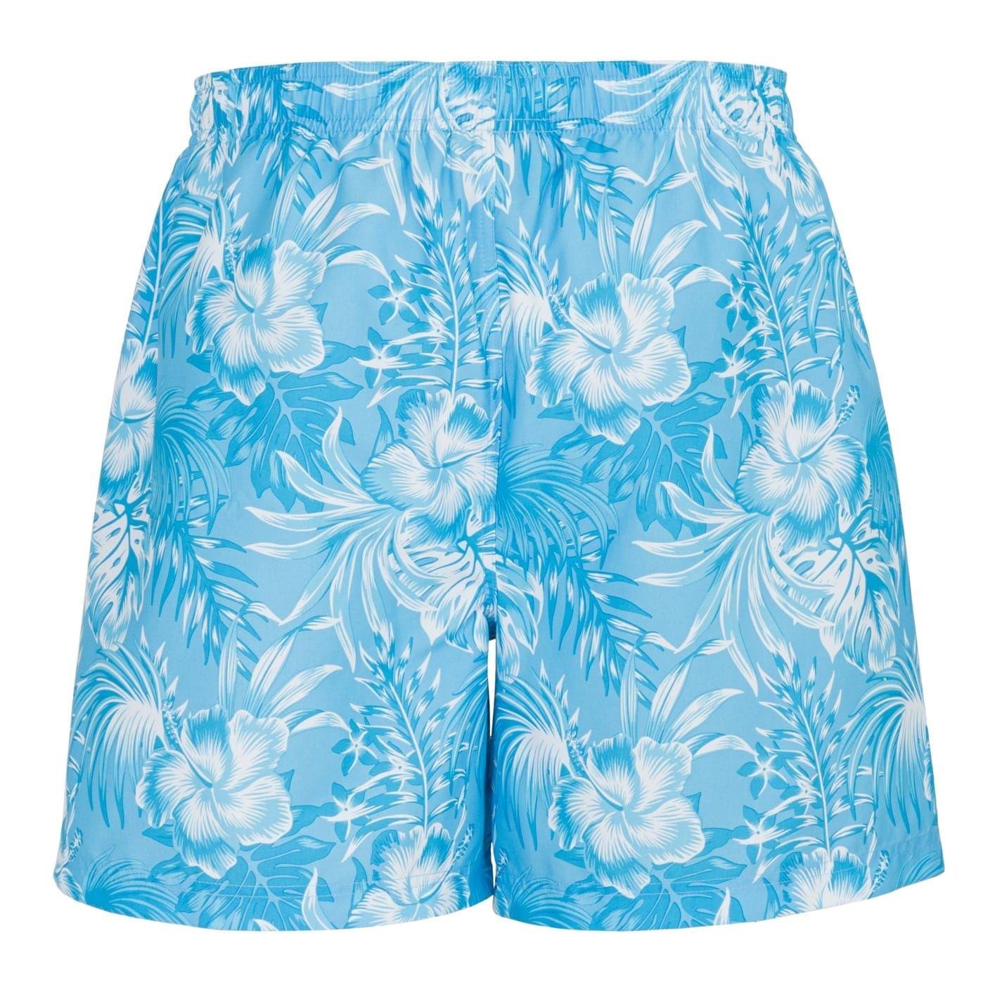 Blue - Back - Hot Tuna Mens Swim Shorts