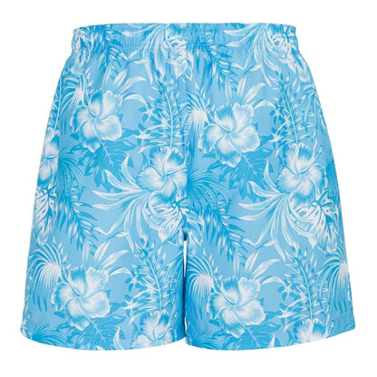 Blue - Back - Hot Tuna Mens Swim Shorts