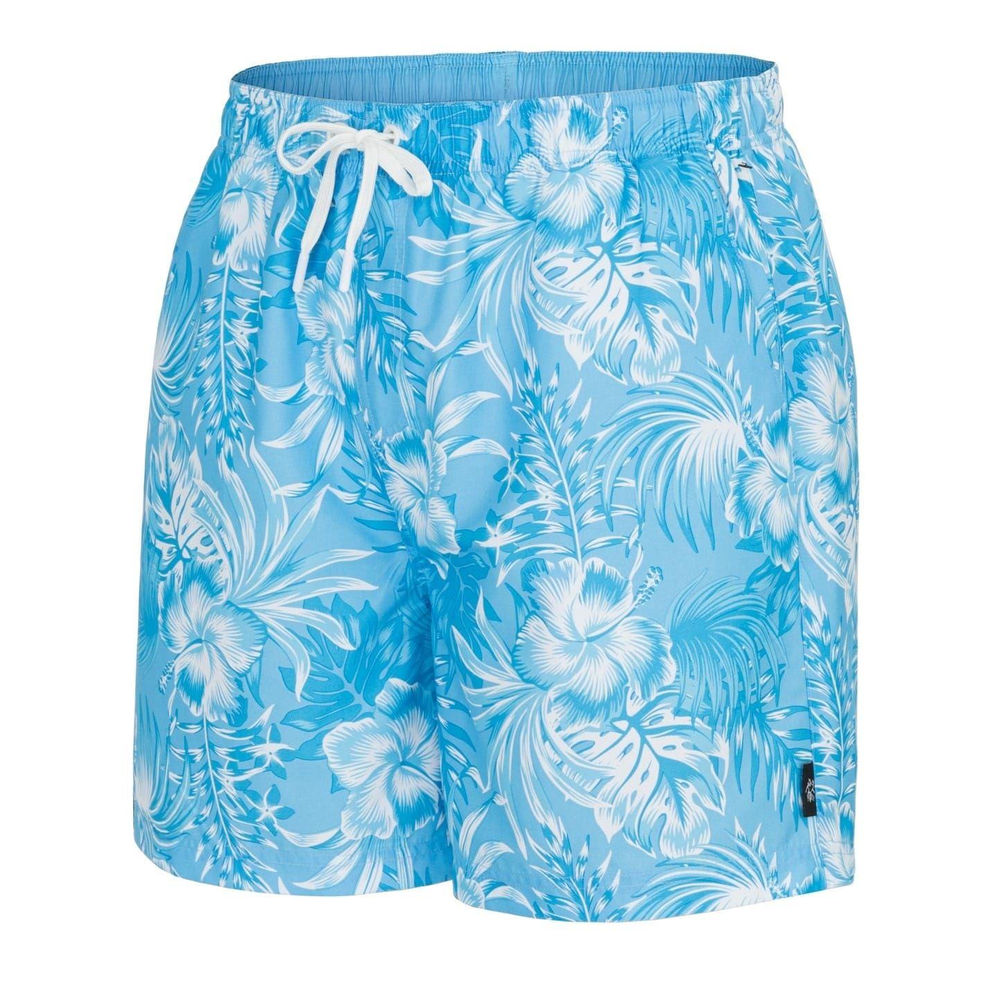 Blue - Side - Hot Tuna Mens Swim Shorts